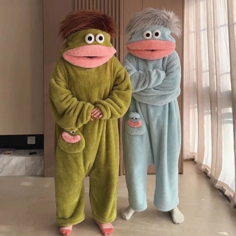 Cozy Monster Pajama Set