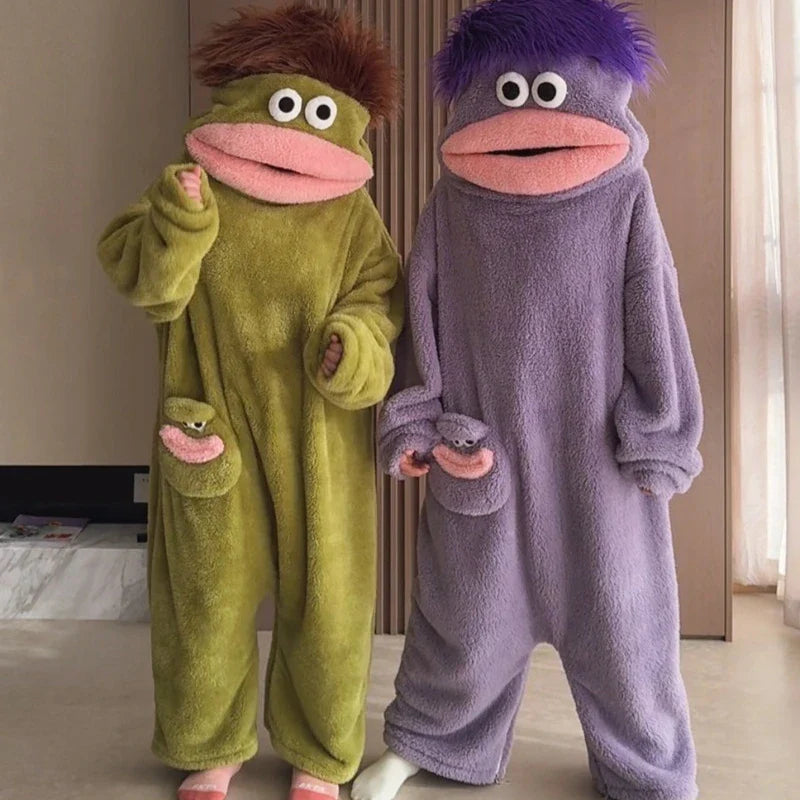 Cozy Monster Pajama Set