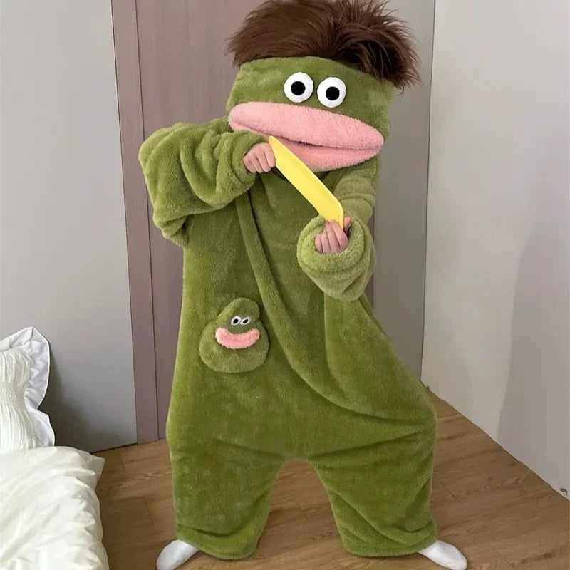 Cozy Monster Pajama Set